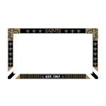 New Orleans Saints 40-50 Inch Adjustable TV Frame