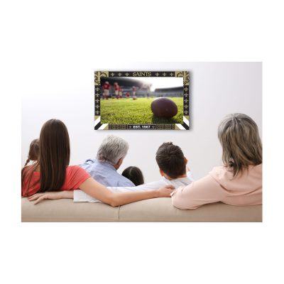 New Orleans Saints 40-50 Inch Adjustable TV Frame