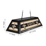 New Orleans Saints 42 Inch Acrylic Billiard Lamp