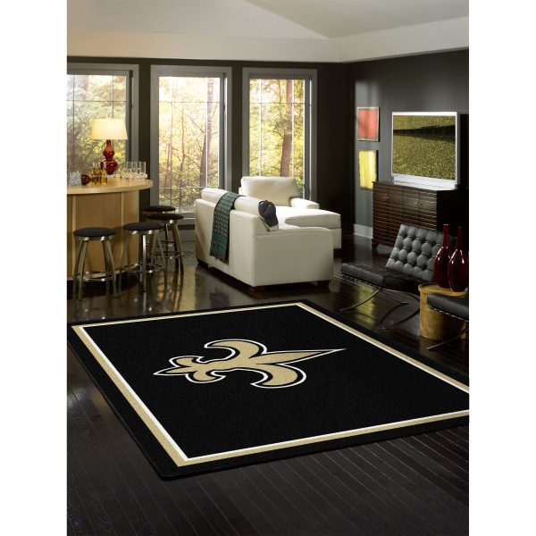 New Orleans Saints 8x11 NFL Spirit Area Rug 2