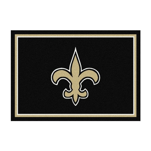 New Orleans Saints 8x11 NFL Spirit Area Rug