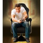 New Orleans Saints Bluetooth Swivel Gaming Chair