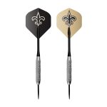 New Orleans Saints Bristle Dartboard Cabinet Set
