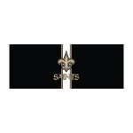 New Orleans Saints Chrome USB Charging Lamp with Shade