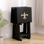 New Orleans Saints NFL TV Tray Set