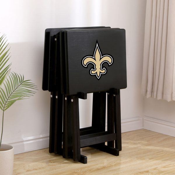New Orleans Saints NFL TV Tray Set 2