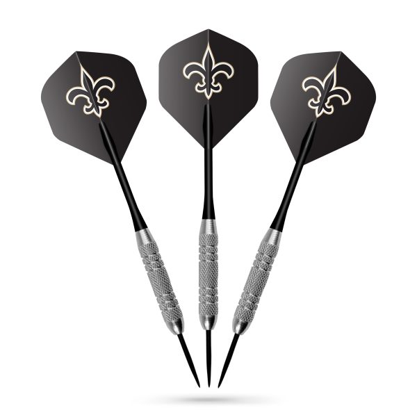 New Orleans Saints Nickel Dart Set with Team Flights