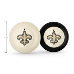 New Orleans Saints Polyester Logo Cue Ball and 8 Ball