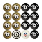 New Orleans Saints Regulation Billiard Ball Set