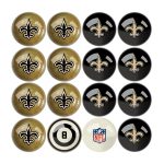 New Orleans Saints Regulation Billiard Ball Set