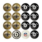 New Orleans Saints Regulation Billiard Ball Set
