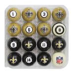New Orleans Saints Regulation Billiard Ball Set