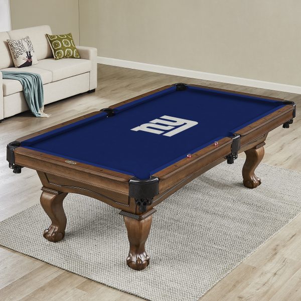 New York Giants 8 ft Polyester Anti Friction Billiard Cloth