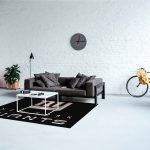 New York Giants Chrome 4x6 Area Rug NFL Licensed