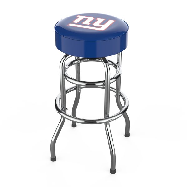 New York Giants Chrome Logo Commercial Bar Stool 2