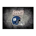 New York Giants Distressed 8x11 Area Rug Officially Licensed