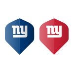 New York Giants NFL Dart Flights