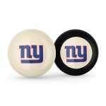 New York Giants Polyester Logo Cue Ball & 8 Ball
