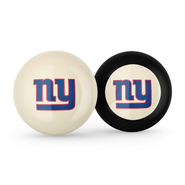 New York Giants Polyester Logo Cue Ball 8 Ball 2