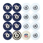 New York Giants Regulation Billiard Ball Set with Numbers