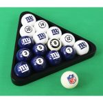 New York Giants Regulation Billiard Ball Set with Numbers