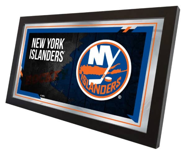 New York Islanders 15x26 Hockey Collector Mirror