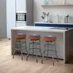 New York Islanders Chrome Bar Stool 9 New York Islanders Chrome Bar Stool