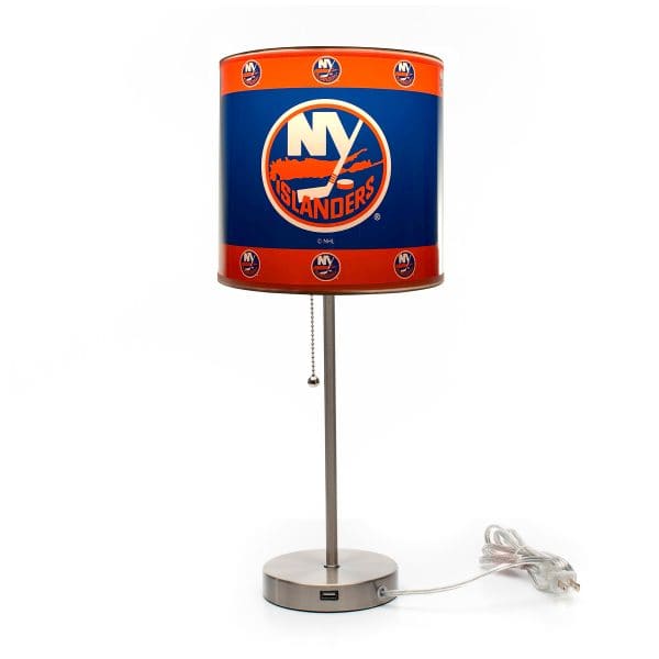 New York Islanders Chrome Lamp 3