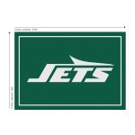 New York Jets 3x4 Spirit Area Rug Officially Licensed