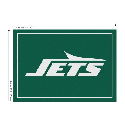 New York Jets 3x4 Spirit Area Rug Officially Licensed