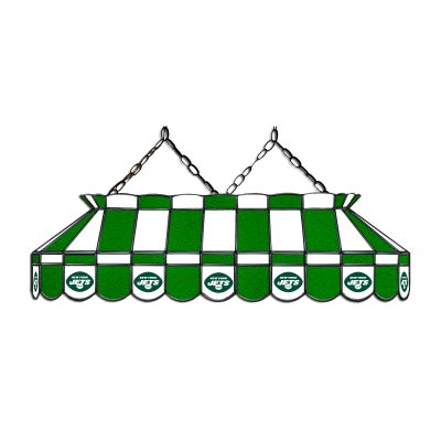New York Jets 40 Inch Stained Glass Billiard Lamp