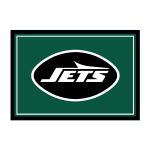 New York Jets 4x6 NFL Licensed Spirit Area Rug