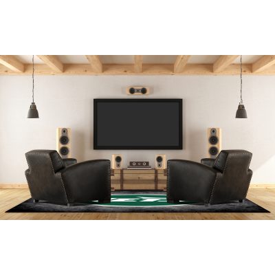 New York Jets 6x8 Distressed Area Rug NFL Licensed