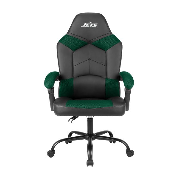 New York Jets Oversized Embroidered Gaming Office Chair