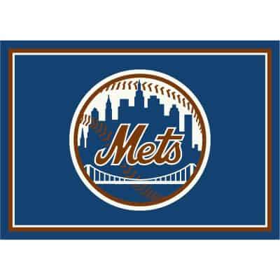 New York Mets 8x11 Spirit Rug Officially Licensed MLB