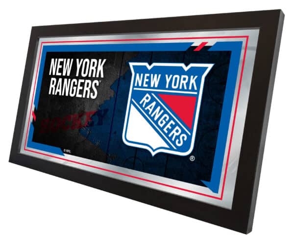 New York Rangers 15x26 Hockey Collector Mirror