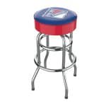 New York Rangers Chrome Bar Stool 7 New York Rangers Chrome Bar Stool