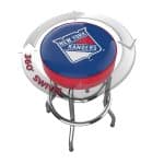 New York Rangers Chrome Bar Stool 9 New York Rangers Chrome Bar Stool