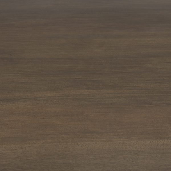 Nicholas II 72x39 Brown Solid Wood Top MetalWood Leg Dining Table 2