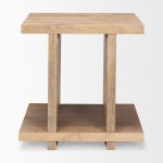 Nohr Light Brown Accent Table