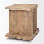 Nohr Light Brown Accent Table
