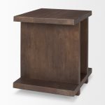 Nohr Medium Brown Wood Accent Table
