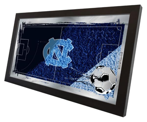 North Carolina 26x15 Soccer Wall Mirror