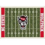 North Carolina State 4x6 Homefield Rug 3 North Carolina State 4x6 Homefield Rug