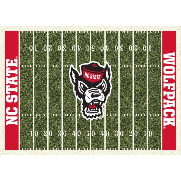 North Carolina State 4x6 Homefield Rug