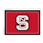 North Carolina State 4x6 Spirit Rug 5 North Carolina State 4x6 Spirit Rug