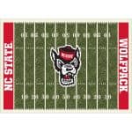 North Carolina State 8x11 Homefield Rug 6 North Carolina State 8x11 Homefield Rug