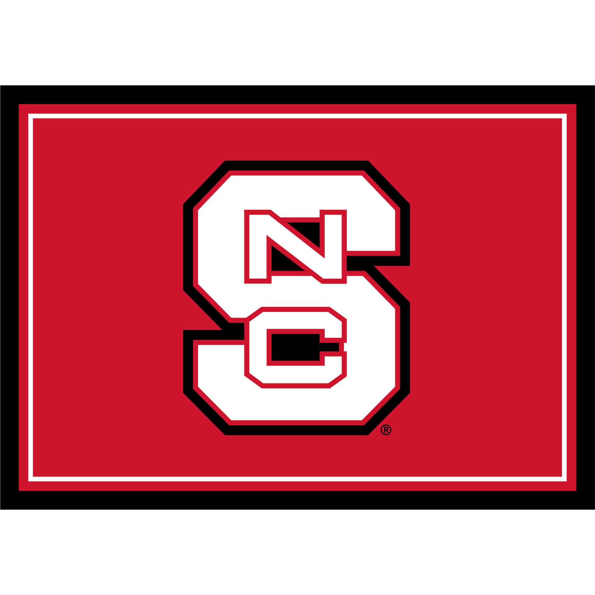 North Carolina State 8x11 Spirit Rug 3 North Carolina State 8x11 Spirit Rug - Image 3