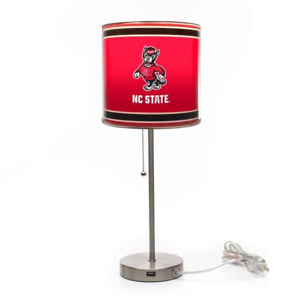 North Carolina State Chrome Lamp