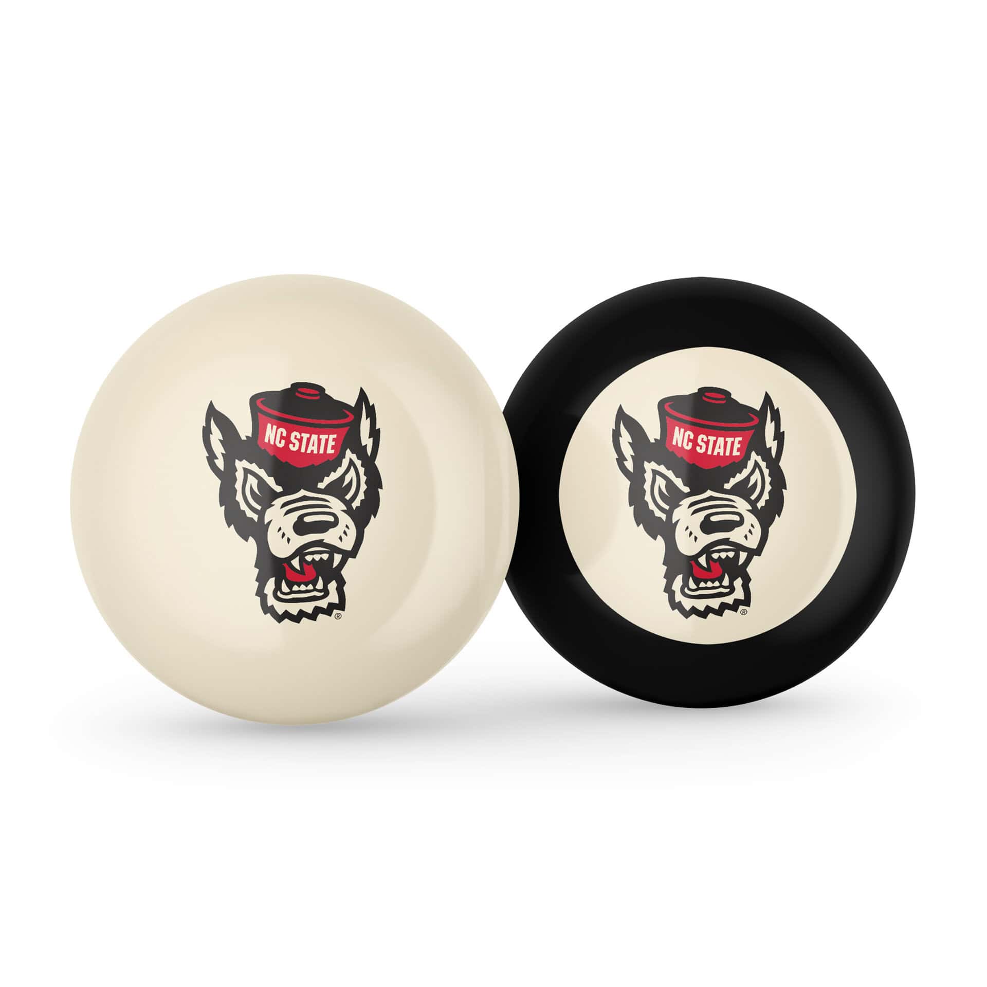 North Carolina State Cue Ball & 8 Ball 3 North Carolina State Cue Ball & 8 Ball - Image 3